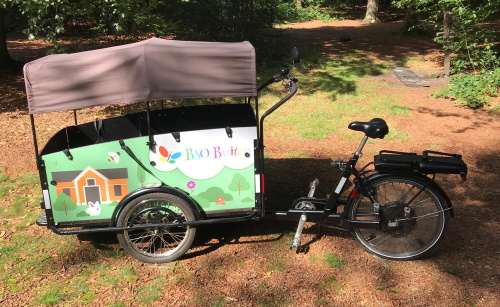 Schaduwdoek voor de bakfiets | Blaag